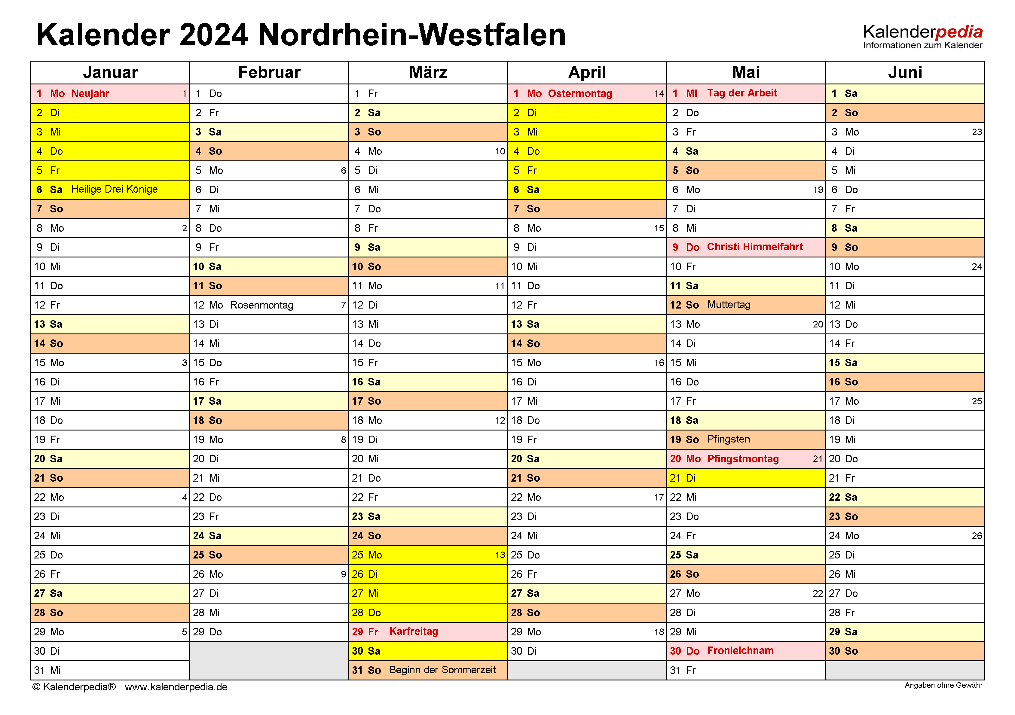 Kalender 2025 Pdf Mit Schulferien Nrw - Warren Clark