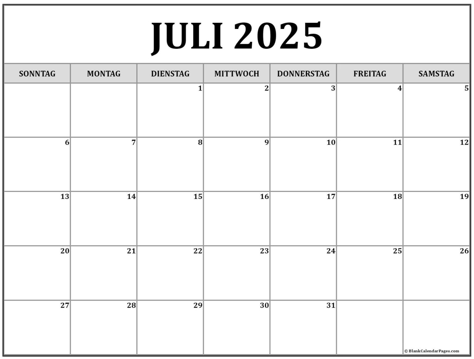 Kalender juli 2025 kalender 2025 lengkap frank walter